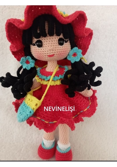 Amigurumi Duru Bebek Çok Renkli