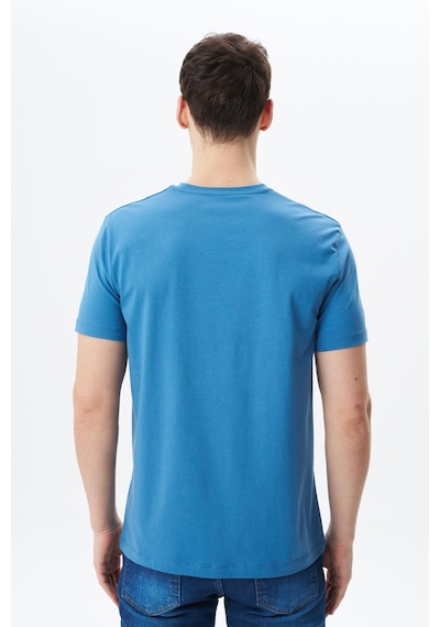AR-MA Arma Erkek Regular Fit Baskılı Süprem Bisiklet Yaka Tişört Y29344453702 Mavi