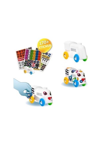 Mey İthalat Sticker Yapıştırmalı Tren 33979