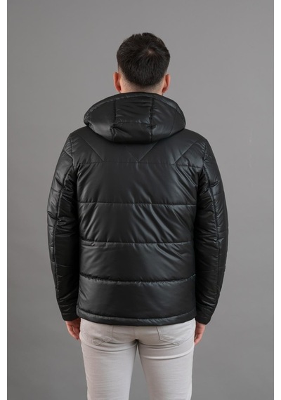 Kapşonlu Regular Fit Erkek Şişme Mont