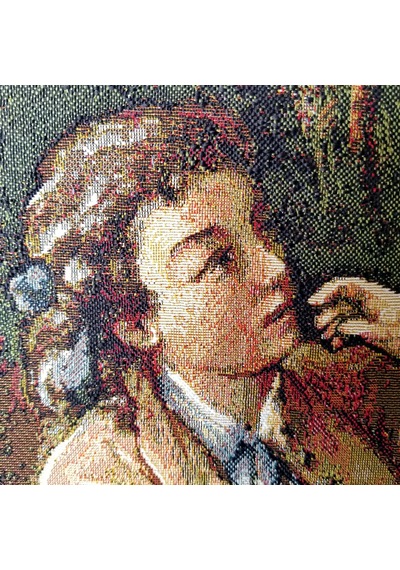 Figüratif Seri-26 Dokuma Goblen Kumaş-Romeo&Juliet4