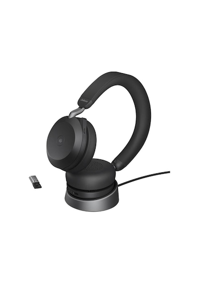 Jabra Evolve2 75 Usb-A Stereo MS Teams Standlı Siyah Kablosuz Kulaklık