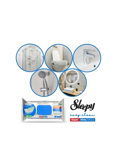 Easy Clean Süper Kireç Sökücü Yüzey Temizlik Havlusu&mendili 30 Yaprak