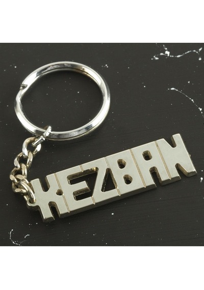Kezban İsimli Anahtarlık Krem