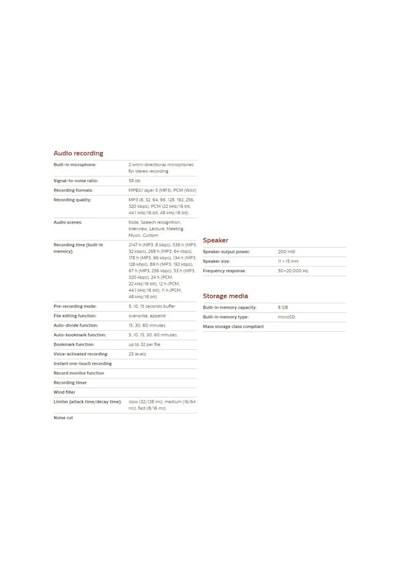 Philips Uyumlu Dvt2110 Ses Tracer Dijital