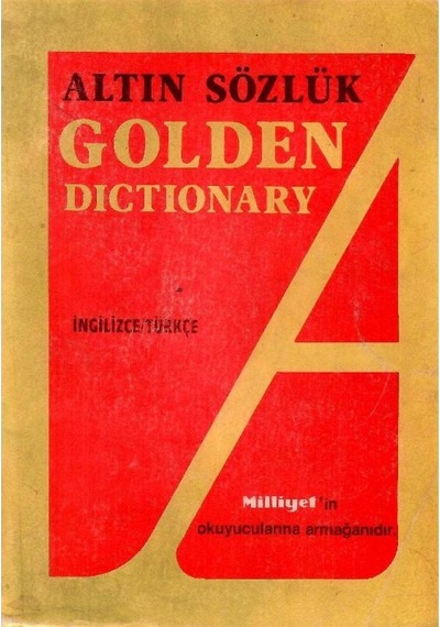 Altın Sözlük Golden Dictionary - İngilizce - Türkçe - Türkçe - İngilizce 1 Ve 2 Kitap Takım