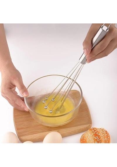 Top Uçlu Çubuk Çırpıcı 31 Cm Profesyonel Ball Whisk Hızlı Ve Kolay Karıştırma Yumurta Sos Ve Hamurlar Için I Diğer
