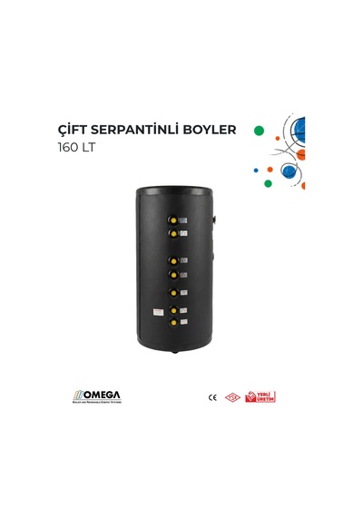 160 L Çift Serpantinli Boyler