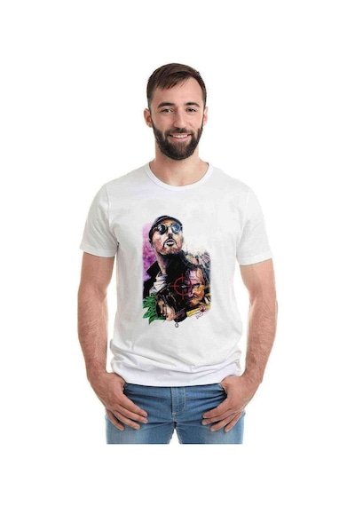 Leon & Mathilda The Professional Sevginin Baskılı Beyaz Erkek Ts (531010014)