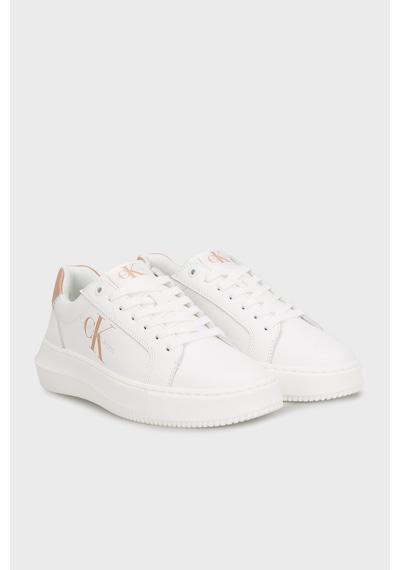 Calvin Klein Bayan Ayakkabı Yw0yw00823 0k6 Beyaz Beyaz
