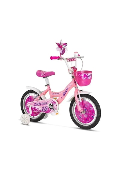 Ümit 1664 Actress-bmx-sepet-v-kız Çocuk Bisikleti 16 Jant Pembe Çok Renkli