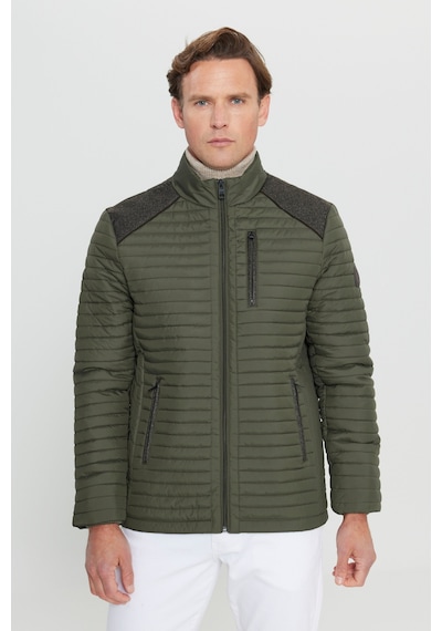 Ac&co Erkek Hakı Standart Fit Normal Kesim Kapitone Desenli Dik Yaka Fermuarlı Yan Cep Şişme Mont Haki Ac&co Erkek Hakı Standart Fit Normal Kesim Kapitone Desenli Dik Yaka Fermuarlı Yan Cep Şişme Mont Haki