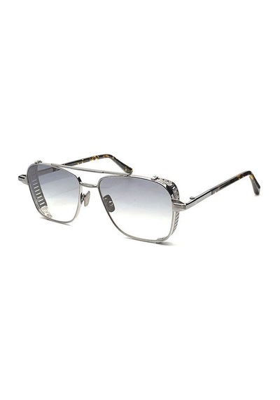 John Dalia Phil Unisex Güneş Gözlüğü Silver