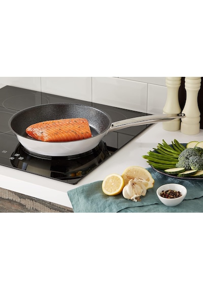 Wmf Permadur İndüksiyon Tabanlı Çelik Tava 28 Cm Sku: Smg8690010200297 Açık Gri