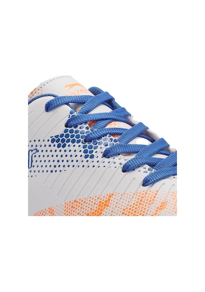 Slazenger CYPRUS Çocuk Halı Saha Beyaz / Saks Mavi Futbol Ayakkabısı