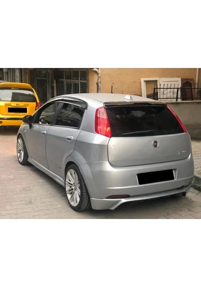 Fiat Punto Grande Rieger Arka Ek Difüzör Siyah Plastik 2005-2009 Arka-difizör-bodykit-ek-karlık