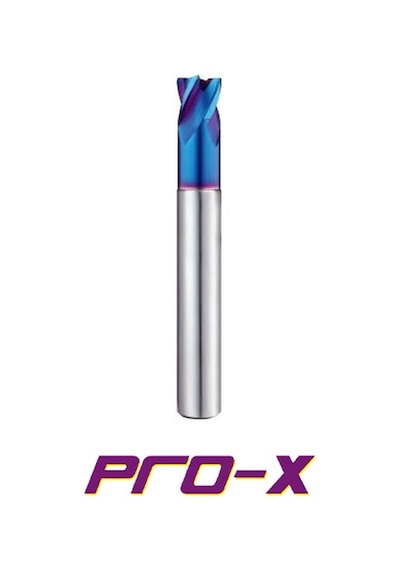 Pro-X Çap - Çap 6 Mm 4 Ağızlı Kaplamalı Karbür Parmak Freze