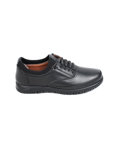 Dropland 7863-2 Antik Siyah %100 Deri Erkek Casual Ayakkabı Siyah