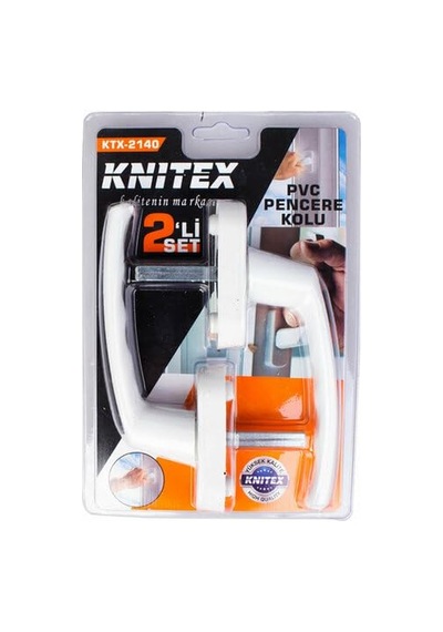 Caselka Kınetex Pencere Kolu 2'li Pimapen Uyumlu Beyaz Ktx-2140