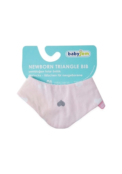 Babyjem Yenidoğan Fular Mama Önlüğü 515 Pembe