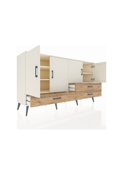 Hyperion Konsol 5 Raflı 3 Çekmeceli 4 Kapaklı 176x44x99 Aytaşı-ay Aytaşı-aytaşı/çam Hyperion Konsol 5 Raflı 3 Çekmeceli 4 Kapaklı 176x44x99 Aytaşı-ay Aytaşı-aytaşı/çam
