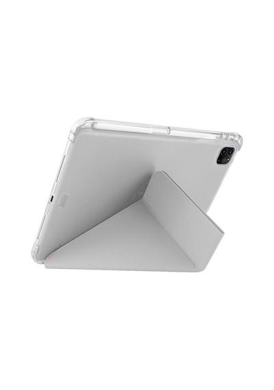 Apple Uyumlu iPad Pro 11 İnç 2.nesil 2020 Kılıf Üçgen Katlanabilir Kalem Şarj Bölmeli Kılıf Kapaklı Kılıf