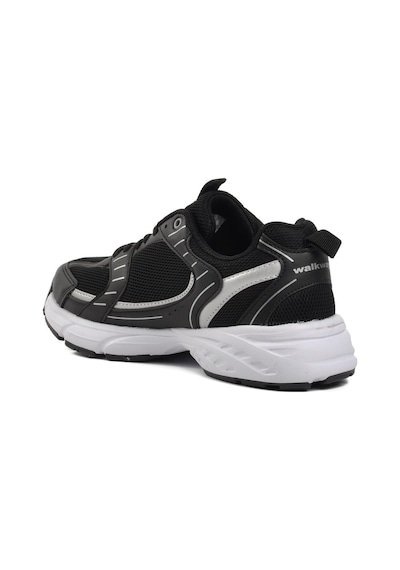 Walkway Run Siyah-beyaz Unisex Koşu Ayakkabısı 001