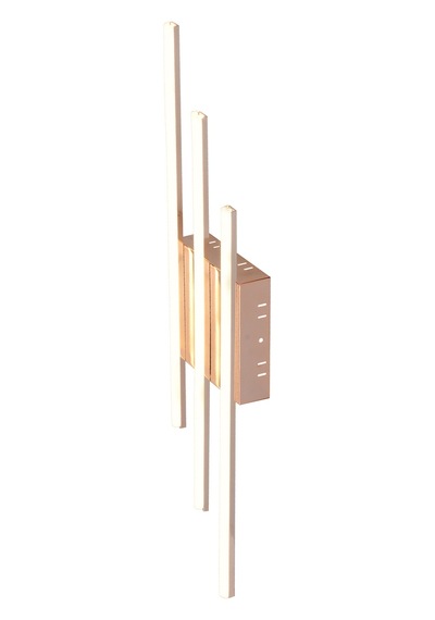 Pl 06 3 Model Gold 3 Renkli Salon Ve Oturma Odası İçin İdeal Alüminyum Avize, 15x65 Gold