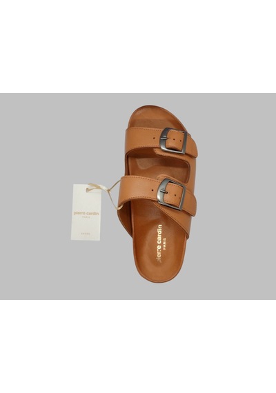 Pierre Cardin Pc-54607 Kadın Deri Terlik Taba