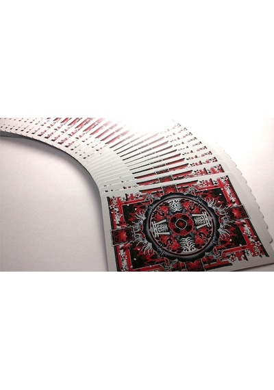 Bicycle Sumi Kitsune Tale Teller Craft Letterpressed Tuck Oyun Kağıdı İskambil Kartları Destesi