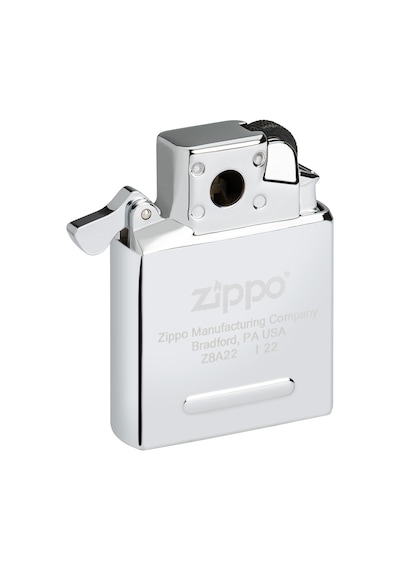 Zippo Sarı Alevli Bütan Pipo İç Yedek Çakmak Gri