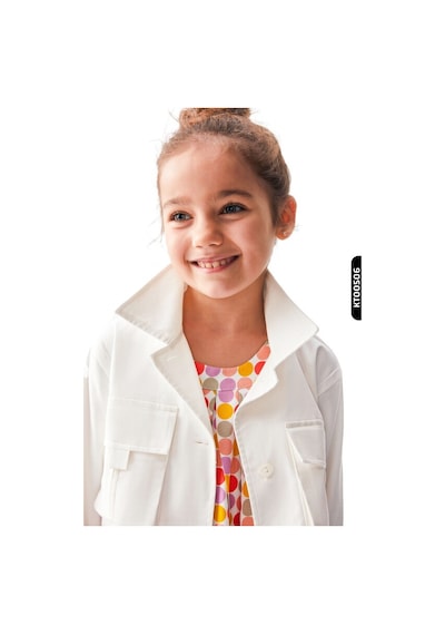 Nk Kids Xo Kids Kız Çocuk Ceket 4-8 Yaş 36542 Ekru