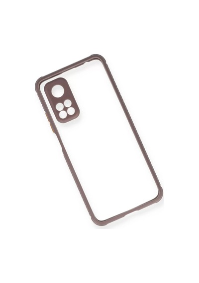 Newface Xiaomi Mi 10t Pro Kılıf Miami Şeffaf Silikon - Açık Mor