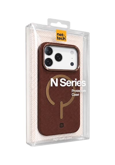 Nettech Apple İphone 17 Pro Max Uyumlu Nt-n125 Magsafe Arka Koruma Kılıf - Gri