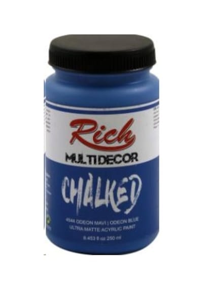 Rich Multi Decor Chalked 250 Cc Odeon Mavi 4544