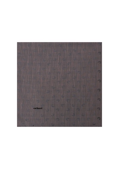 Aker 90x90 Logolu İpek Koton Eşarp Antrasit antrasit