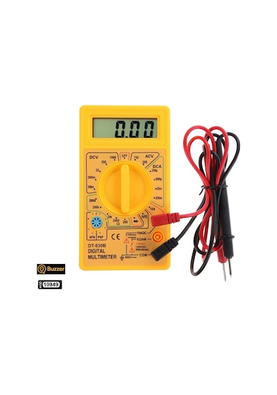 Class Digital Dijital Ölçü Aleti Buzzer Lı