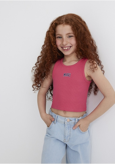 Mavi Fitted Pembe Kız Çocuk Kolsuz T-shirt M7610336-71111 Pembe