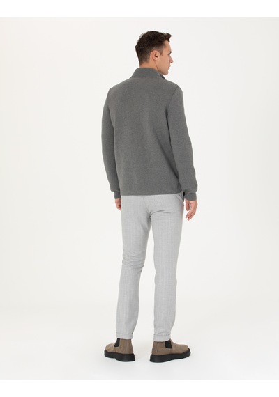 Pierre Cardin Erkek Gri Kanvas / Chino Pantolon 50278471-vr024 Gri