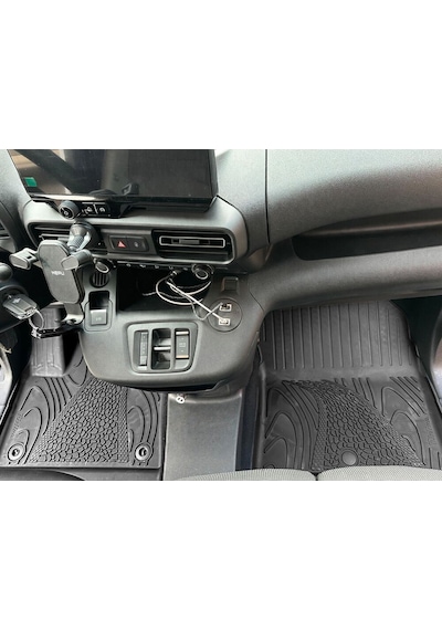 Premium Citröen Berlingo Panelvan 2019 Sonrası Havuzlu Paspas Şampuan Ve Areon Koku