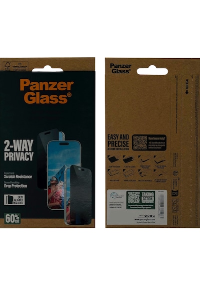 Panzerglass Apple Uyumlu iPhone 17 Pro Max Hayalet Full Cam Koruyucu - Siyah