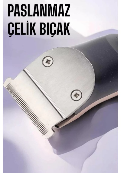 Paslanmaz Çelik Bıçaklı Hassas Çelik Bıçaklı Tıraş Makinesi Mh-hs8231-9653