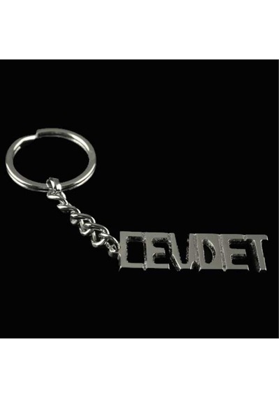 Cevdet - 333 - - Nazblsmm - İsimli Anahtarlık Çok Renkli
