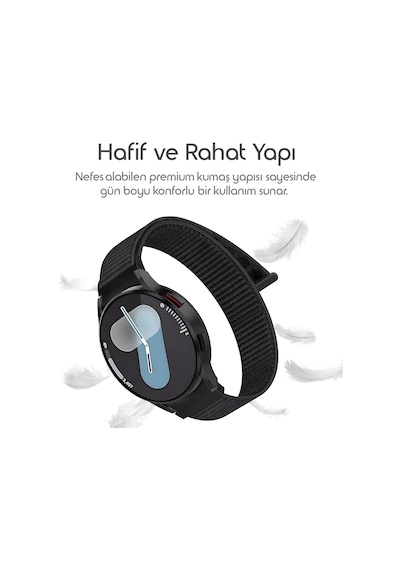 Samsung İle Uyumlu Yeni Nesil Bağlantı Hasırlı Kumaş Kordon Galaxy Watch 7/6/5/4 Serisi İçin Galaxy Watch 7 Kordon 40mm/44mm Watch 6/4 Classic 47/43/42mm Watch 5 Pro Uyumlu Çok Renkli Samsung İle Uyumlu Yeni Nesil Bağlantı Hasırlı Kumaş Kordon Galaxy Watch 7/6/5/4 Serisi İçin Galaxy Watch 7 Kordon 40mm/44mm Watch 6/4 Classic 47/43/42mm Watch 5 Pro Uyumlu Çok Renkli