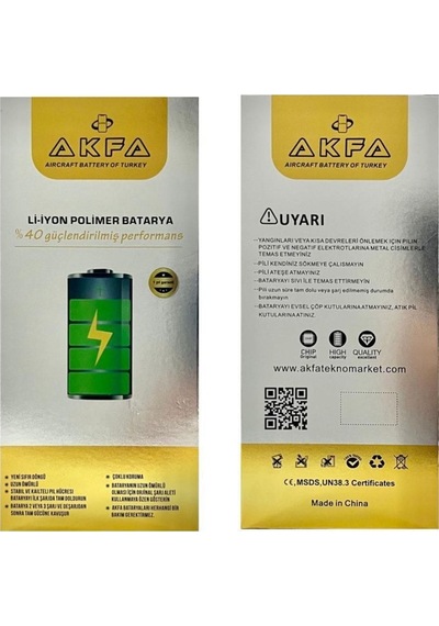 Akfa Xiaomi Redmi Note 7 Telefon Batarya Model:afjnu125