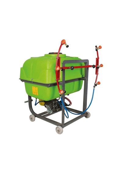 Tarım Garaj 3+3 Başlıklı Hilal Tip İlaçlama Makina Aparatı Plastik Boru
