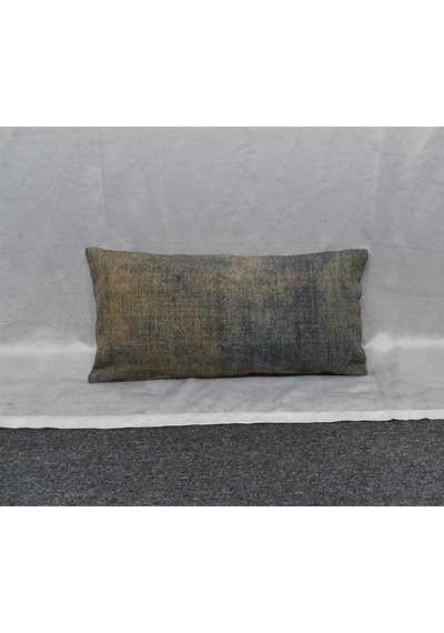 Zehra Abla Halı Yeni El Dokuma Dekoratif Lumbar Kilim Kırlent Yastık Kılıfı 6882 Çok Renkli