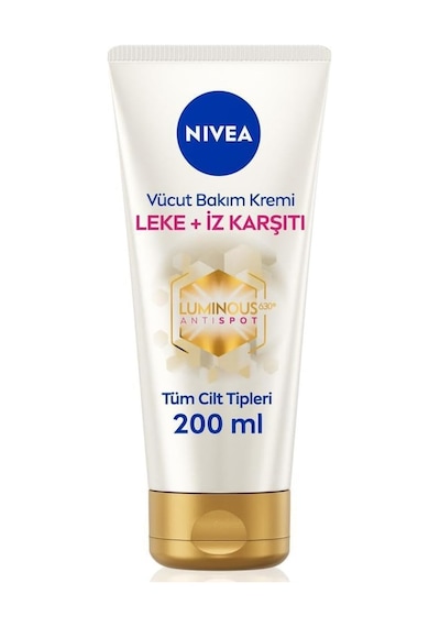 Nıvea Luminous630 Leke Ve İz Karşıtı Nemlendirici Vücut Bakım Kremi 200 Ml