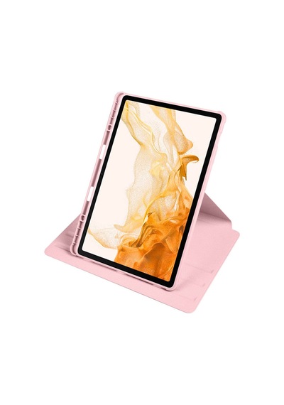Galaxy Uyumlu Tab S9   Plus Kılıf Termik Kalem Bölmeli Dönebilen Standlı Kılıf