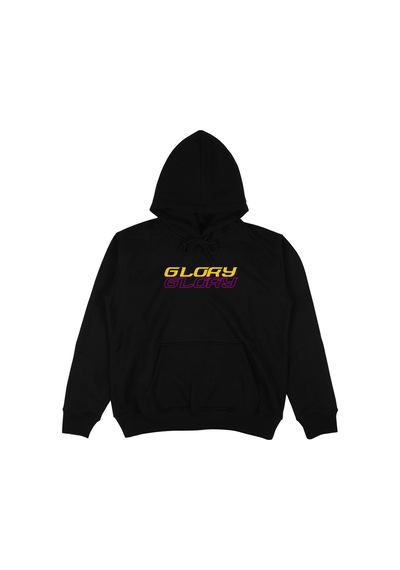 Startmore Adrift Glory Oversize Unisex Kapüşonlu Sweatshirt Hoodie Siyah Siyah
